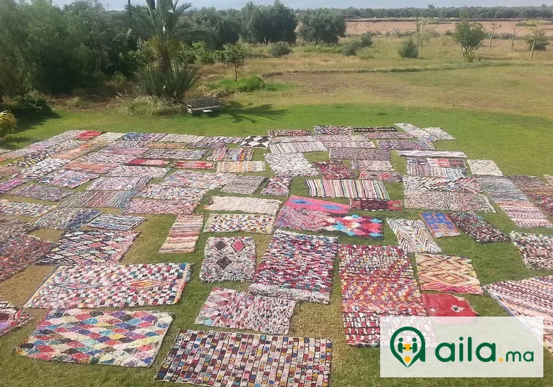 Tapis berbère fait main