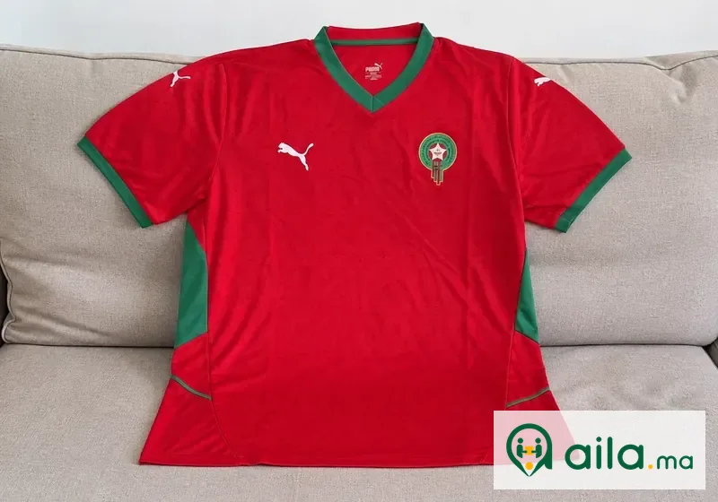Maillot officiel équipe du Maroc