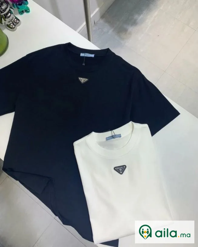 T Shirt Prada en Coton Organique