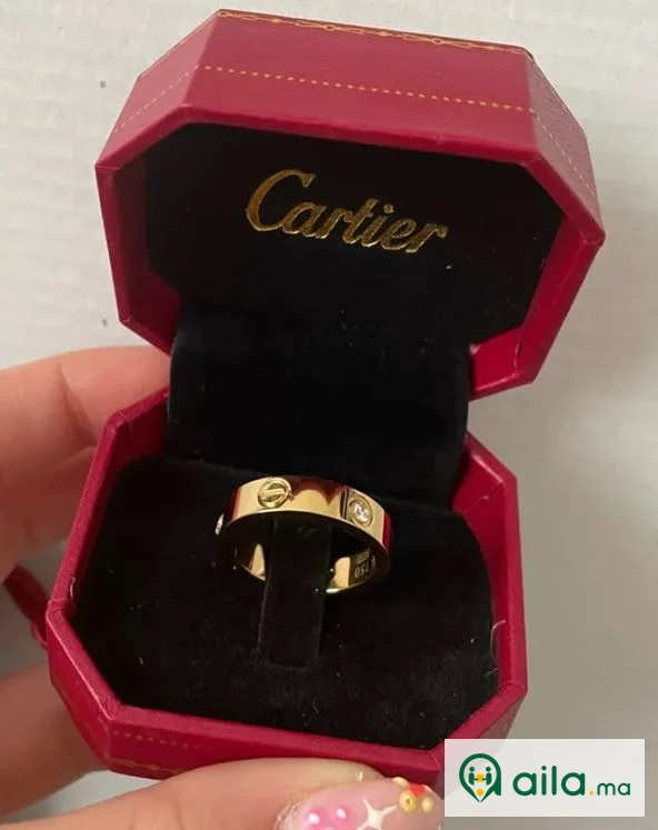 Bague Cartier Love En Acier Inoxydable