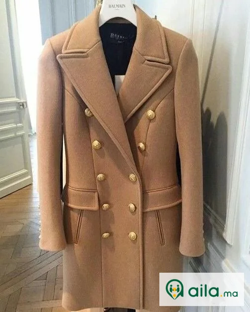 Manteau de Luxe Balmain pour Femme