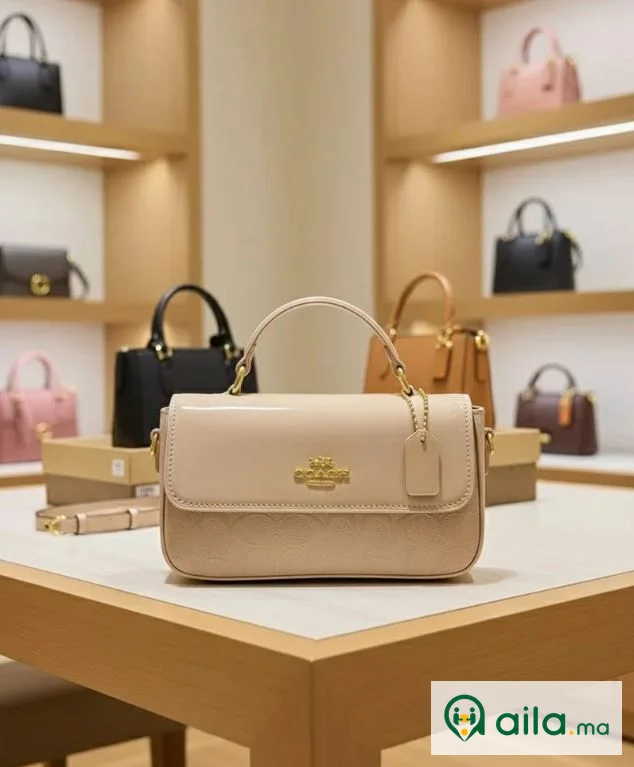 Sac Coach en Couleurs Vernis