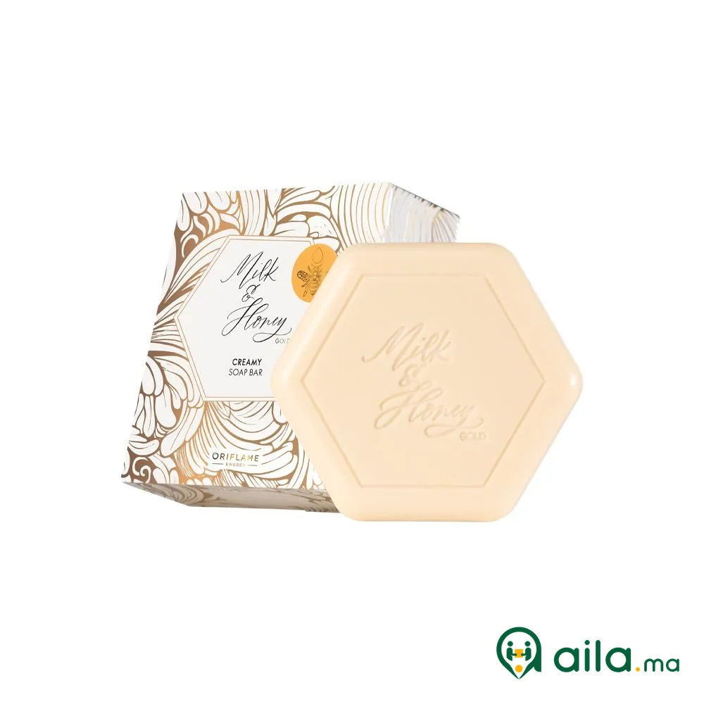 Savon crémeux Milk & Honey Gold